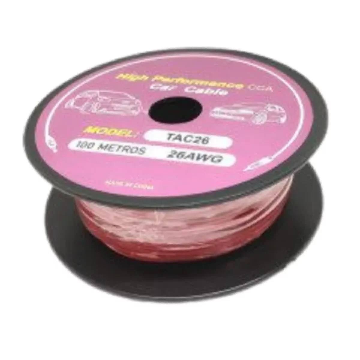 cable tac 26awg rojo Cable TAC 26AWG Rojo 100m MechatronicStore Cable TAC 26AWG Rojo 100m