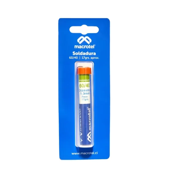 soldadura 60 40 electrónica Soldadura 60/40 en Lápiz 1mm 17gr MechatronicStore Soldadura 60/40 en Lápiz 1mm 17gr
