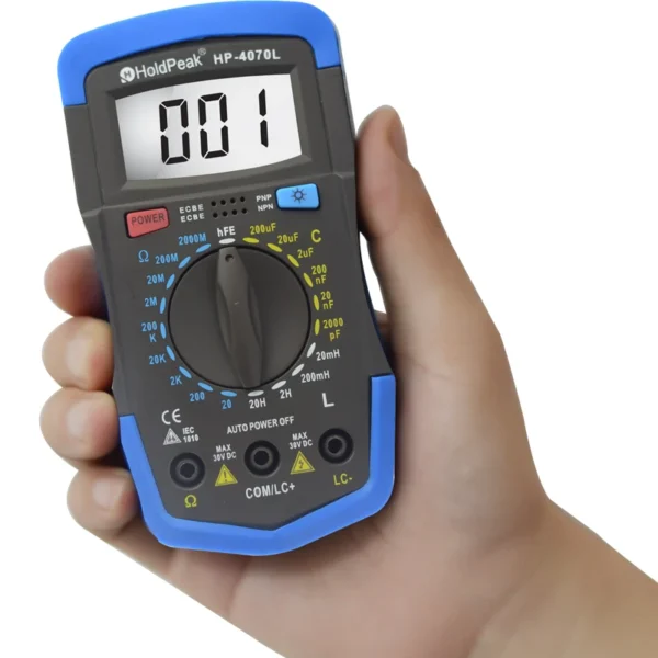 Tester multimetro inductancia, capacitancia y resistencia - Imagen 3