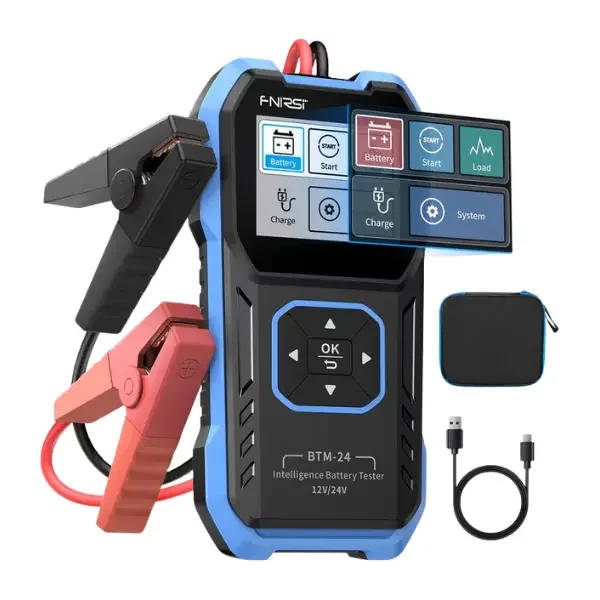 tester de baterías para auto Tester Baterías Auto FNIRSI BTM24 2000A MechatronicStore Tester Baterías Auto FNIRSI BTM24 2000A — vista 3