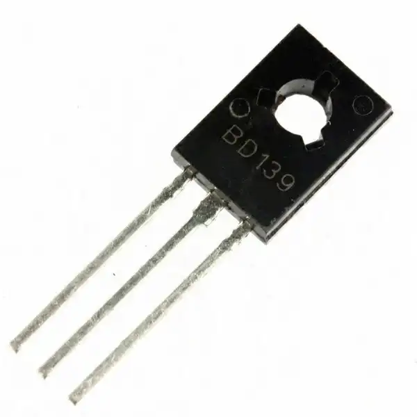 Transistor Transistor NPN de Potencia Media BD139 (1.5A / 80V) MechatronicStore Transistor NPN de Potencia Media BD139 (1.5A / 80V)