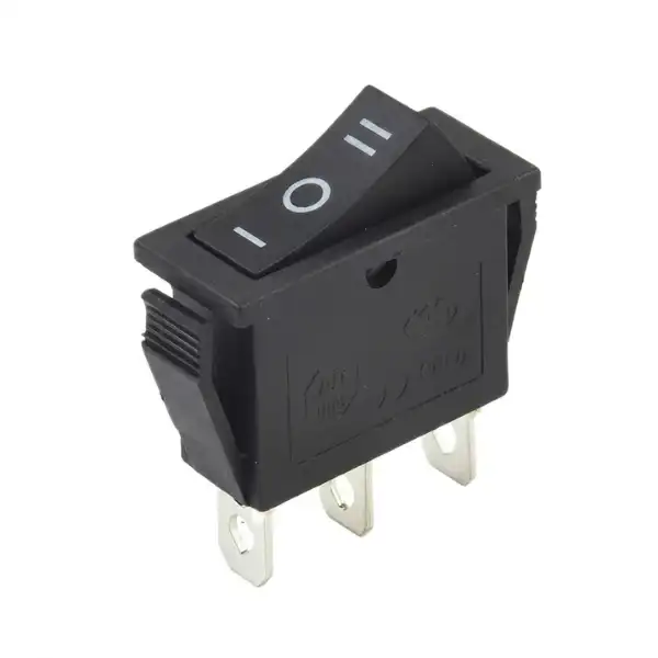 Interruptor Interruptor Rocker 3 Posiciones (I-O-II) – KCD1 / KCD3 MechatronicStore Interruptor Rocker 3 Posiciones (I-O-II) - KCD1 / KCD3